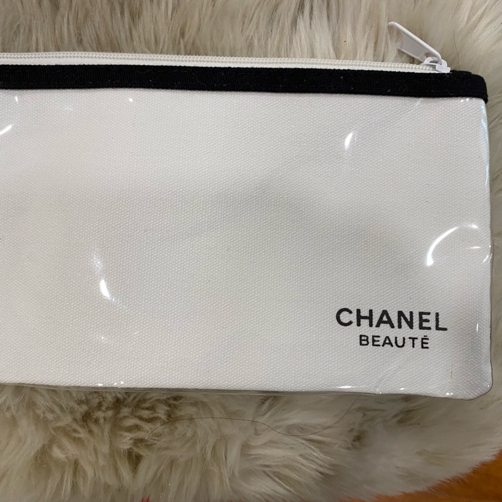 Chanel beauty cosmetic bag